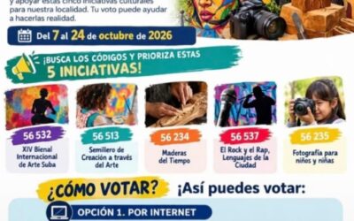 Suba participa en arte y cultura